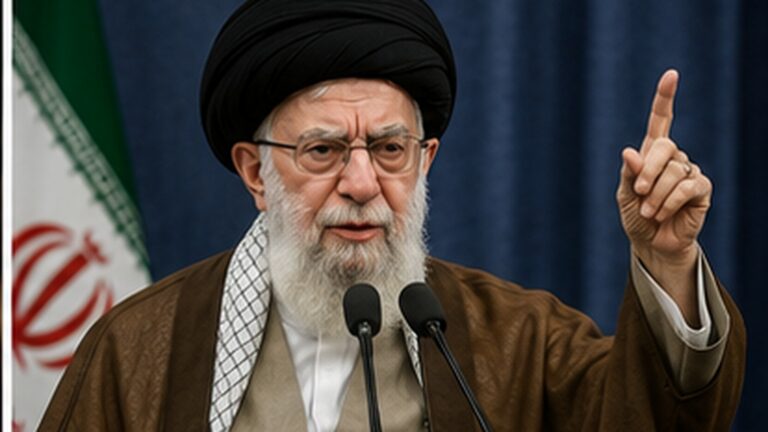 Iranian Leader Declares Full-Scale Conflict With America Amid Rising Tensions