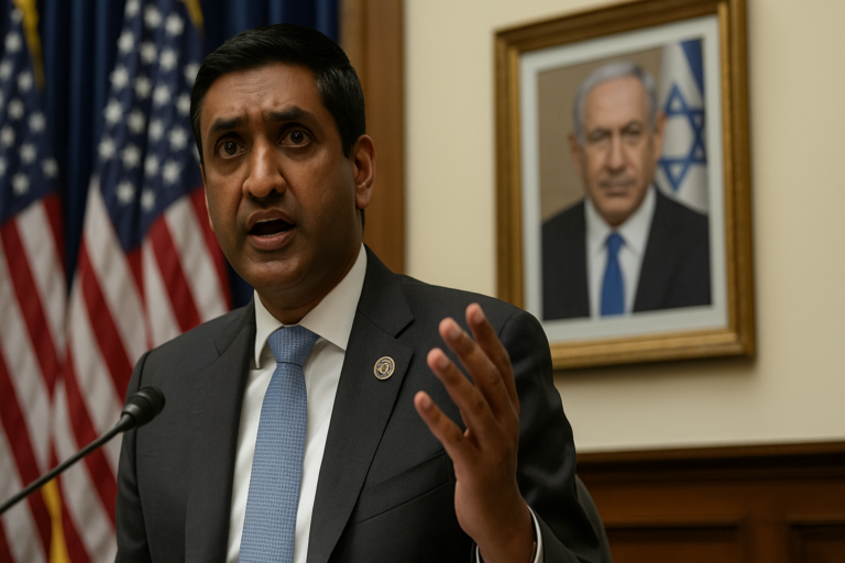 Rep. Ro Khanna Defends Call to Arrest Netanyahu: ‘Not Talking About Americans Subject to Our Own Law’